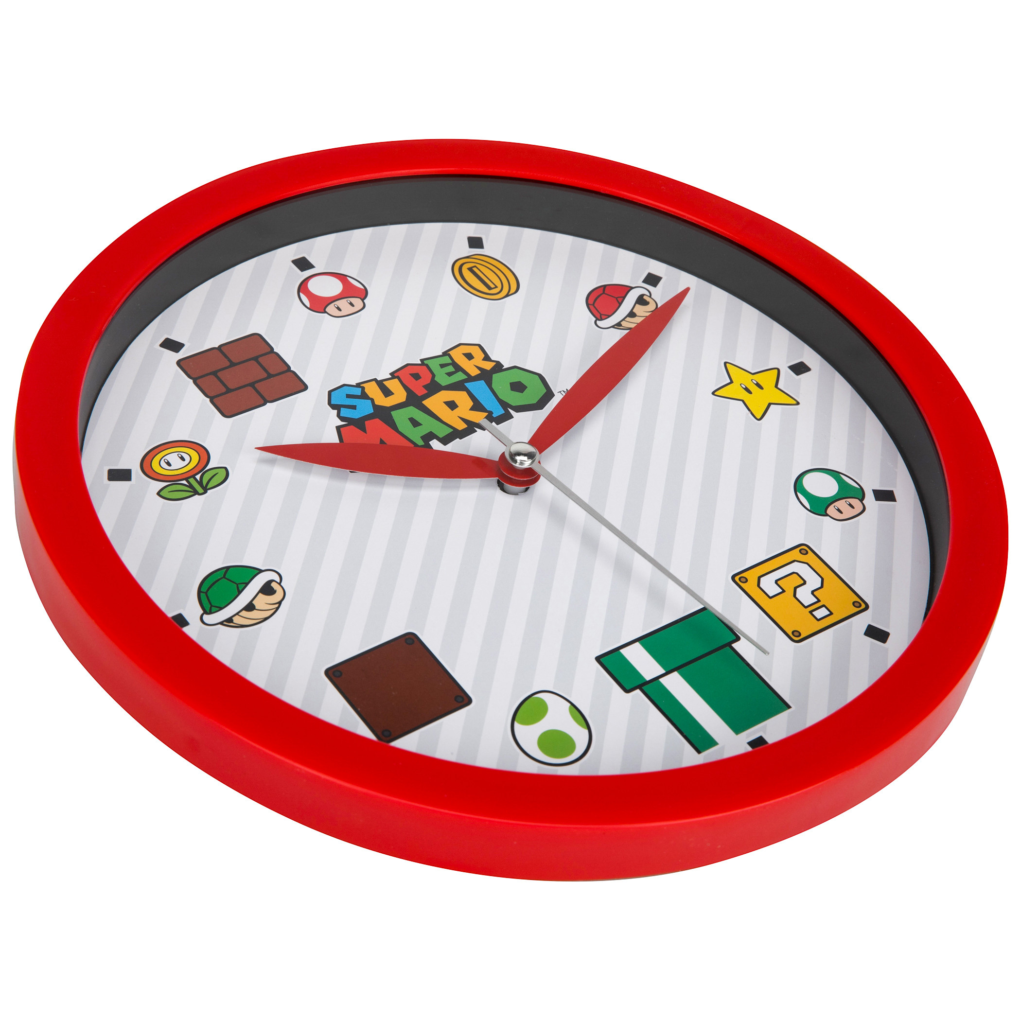 Super Mario Bros. Icons Wall Clock